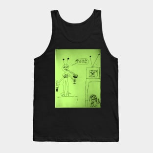 Alien Relaxing Tank Top